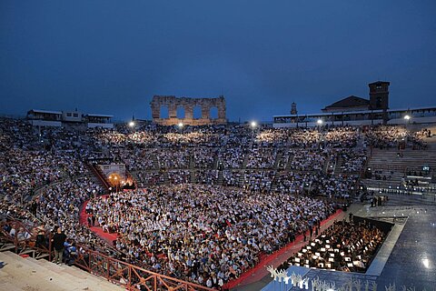 Verdis Aida in Verona